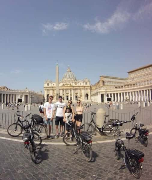 Visite à vélo de Rome 2026
