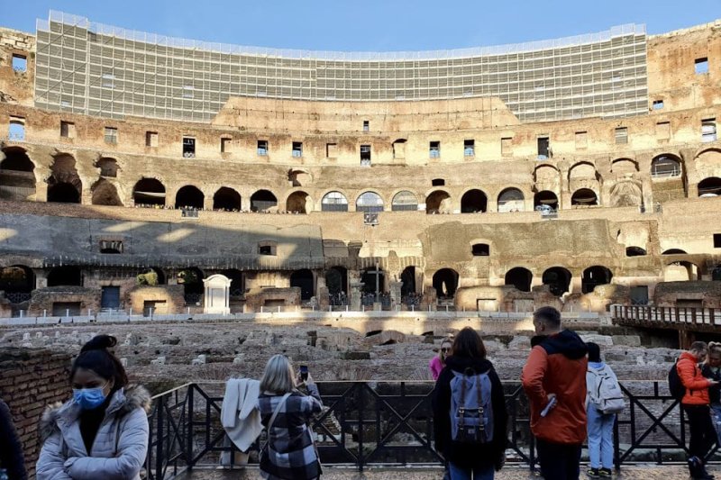 Visite du Colosseum Arena