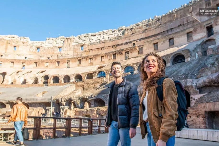 Visite du Colosseum Arena