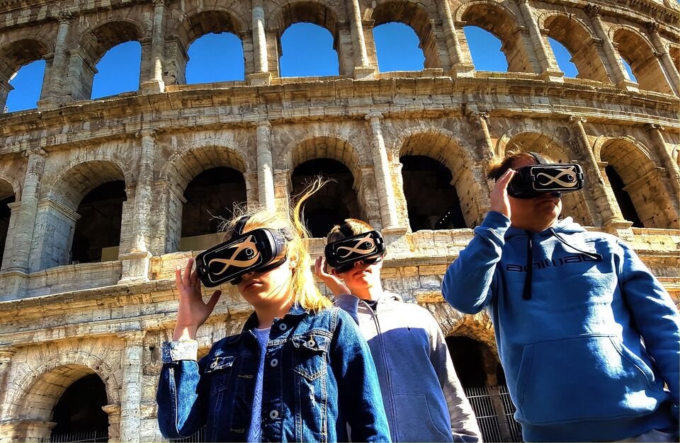 Visite en réalité virtuelle du Colisée