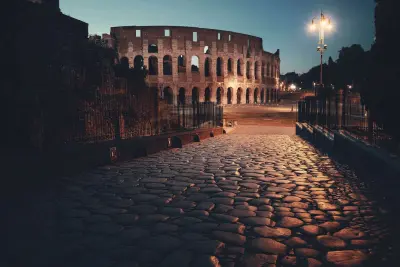 Visite du Colisée la nuit