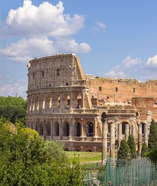 View of the Colosseum