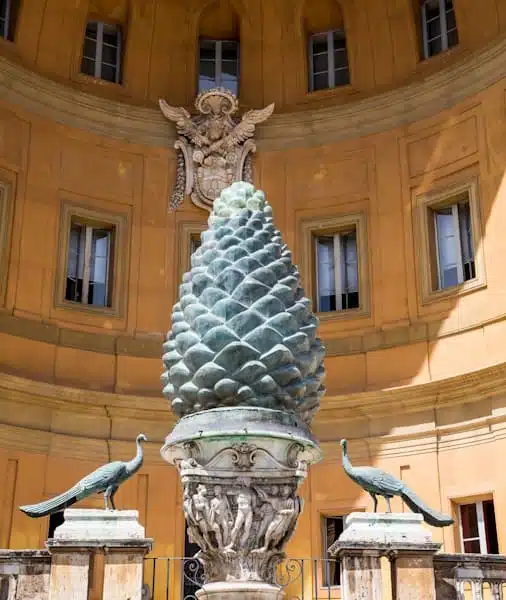 pinecone sculpture